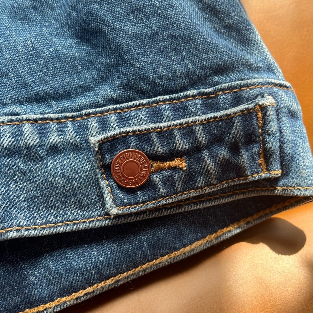 New PINK denim jacket - Picture 8 of 10